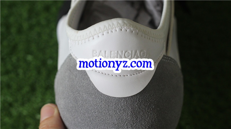 Balenciaga Race Runner Trainers White Black